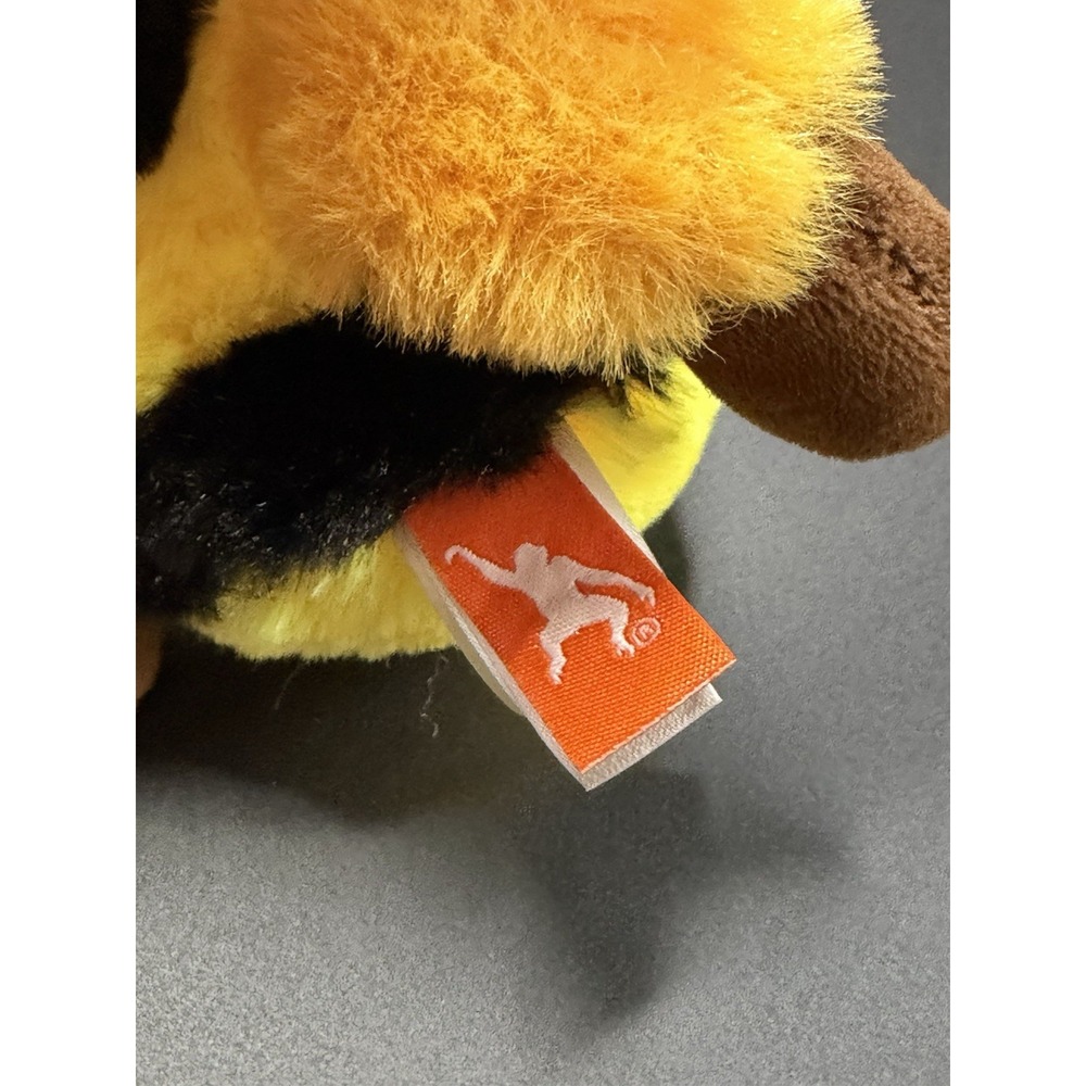 Wild Republic Bumble Bee Plush 8" Stuffed Animal Black Yellow Wings Fuzzy Insect - Picture 6 of 13